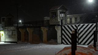 ворота колонии ИК-7 в Сегеже