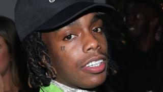 YNW Melly poses for camera