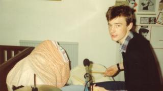 Jeremy Vine as a 15-year-old