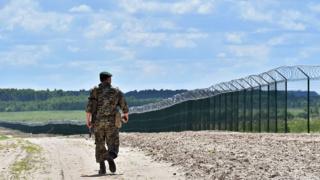 украинский пограничник
