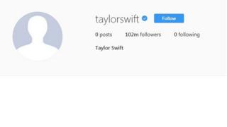 Taylor Swift's Instagram