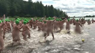 Finlandiya'daki rekor denemesi