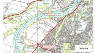 map of west link route