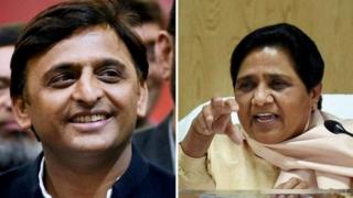 मायावती, अखिलेश