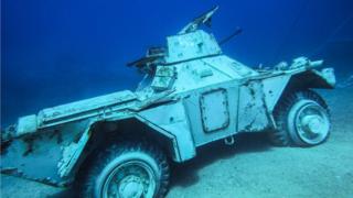 متحف الأردن العسكري تحت الماء