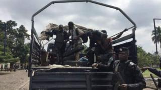OImodoka y'abasirikare ba FARDC