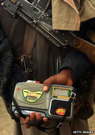 What was in Osama Bin Laden's tape collection? - BBC News