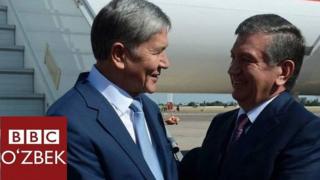 Shavkat Mirziyoyev va Atambayev