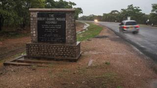 Les routes au Zimbabwe ne sont pas toujours en bon état