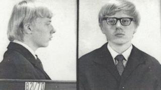 Karl-Heinz Borchardt en el momento de su arresto