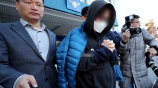 검찰로 송치되는 안준영 PD