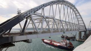 El nuevo puente de Crimea.