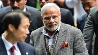 સિઓલમાં નરેન્દ્ર મોદી