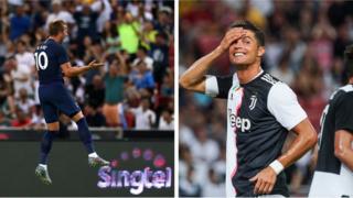 Harry Kane ati Cristiano Ronaldo