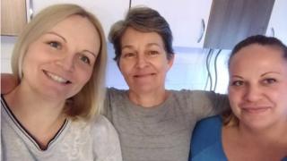 Marijana Kresojević, Mirjana Mutuc i Mina Gavrilov