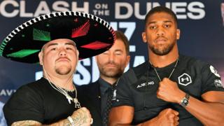 Andy Ruiz y Anthony Joshua