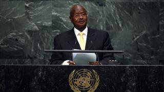 Perezida Museveni wa Uganda ari ku butegetsi guhera mu mwaka wa 1986