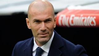 Mkufunzi wa Real madrid Zinedine Zidane