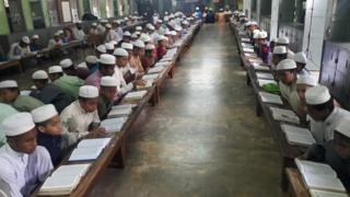 ঢাকার একটি কওমি মাদ্রাসা
