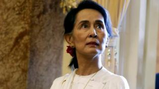 Государственный советник Мьянмы Аунг Сан Су Чжи в Ханое, Вьетнам, 13 сентября 2018 года