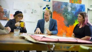 Prince William at the Spitalfields Crypt Trust
