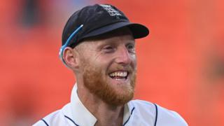 England captain Ben Stokes smiles after his side wrap up a 28-run win over India