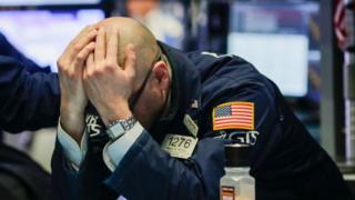 Corredor de bolsa de Wall Street