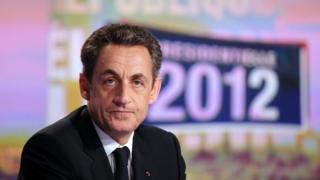 Николя Саркози, 2012 г. картина