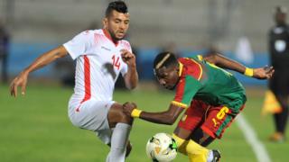 match Tunisie Cameroun.