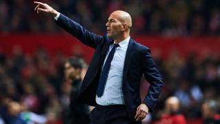 Zinedine Zidane, le coach du Real Madrid.