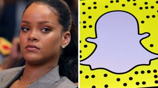 Rihanna Snapchat