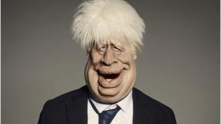 Puppet of Boris Johnson
