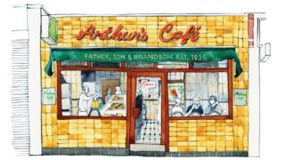 Arthur's Café, Kingsland Road, Dalston