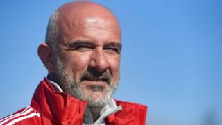 Le coach : le Français Nicolas Dupuis.