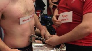 two rugby players
