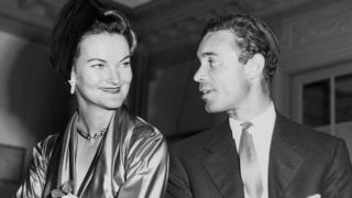 Doris Duke y Porfirio Rubirosa.