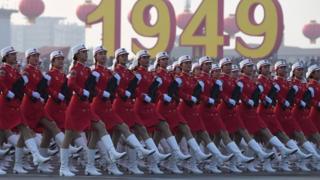 Парад в Пекине 1 октября 2019 года