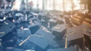 Students on graduation day