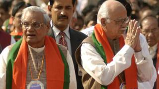 अटल बिहारी वाजपेयी और लाल कृष्ण आडवाणी