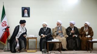 آیت الله خامنه ای در دیدار با مسئولان قضایی