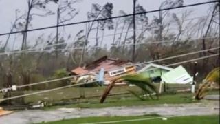 Imagen de redes sociales del Puerto de Marsh, en las islas Ábaco.