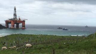 grounded rig
