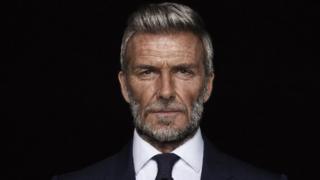 David Beckham made to look older.