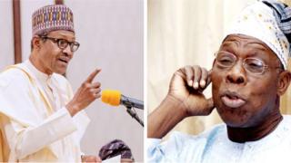 Muhammadu Buhari ati Olusegun Obasanjo