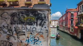 Canal em Veneza