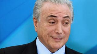 Michel Temer durante evento em Brasília