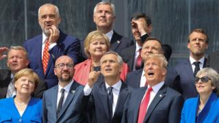 NATO member countries' leaders