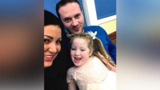 Michelle Bunch and Murdoch Brown with their daughter Bonnie