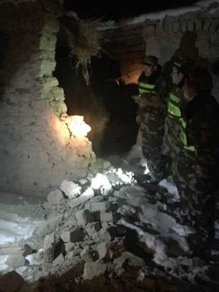 Шинжондаги сўнгги зилзиладан кейин