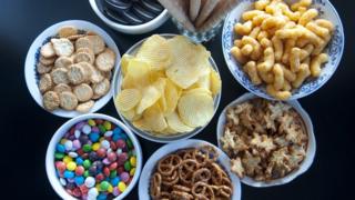 Sweet and salty snacks